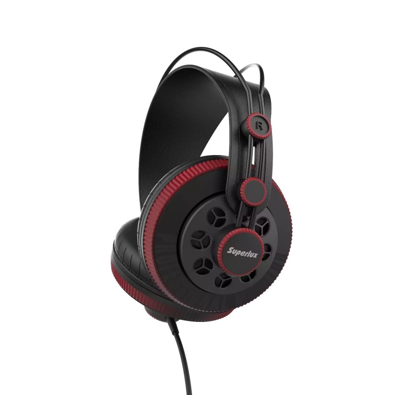 Superlux HD681-AIR Profesjonalne słuchawki monitorowe, półotwarte. Edycja nauszników z poduszkami.